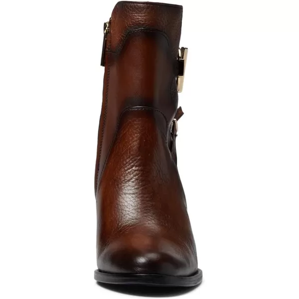 FRANCO CUADRA Womens Bootie in Genuine Deer Leather Brown 3G5VNTVMaple