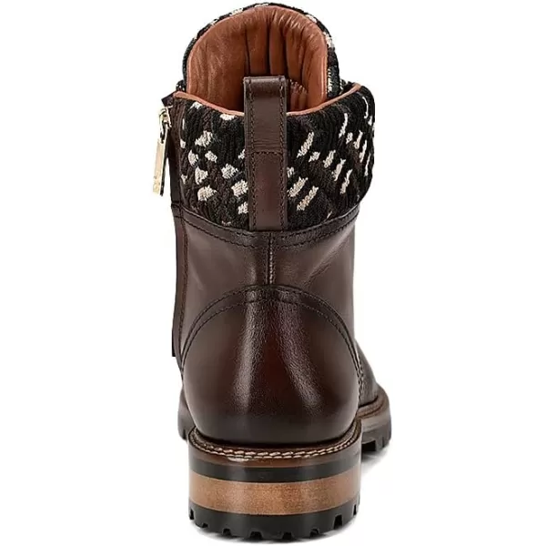 FRANCO CUADRA Womens Bootie in Genuine Deer Leather BrownBrown