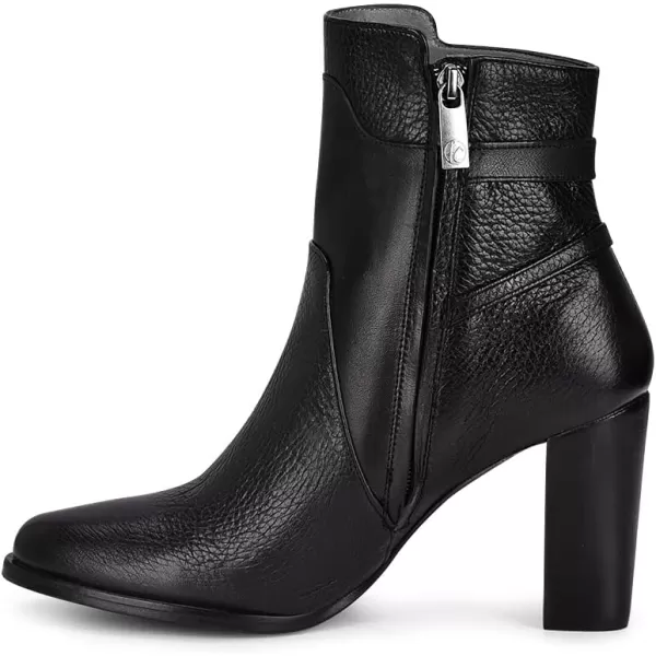 FRANCO CUADRA Womens Bootie in Genuine Deer LeatherBlack