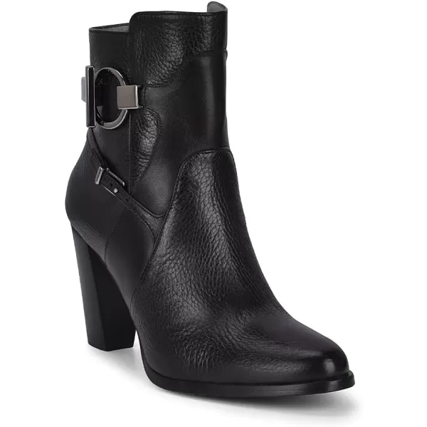 FRANCO CUADRA Womens Bootie in Genuine Deer LeatherBlack