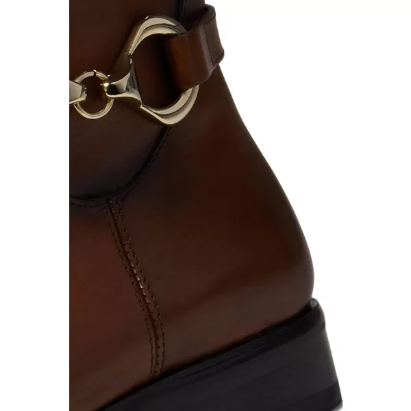 FRANCO CUADRA Womens Riding Boot in Genuine Leather BrownBrown