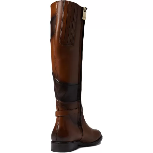 FRANCO CUADRA Womens Riding Boot in Genuine Leather BrownBrown