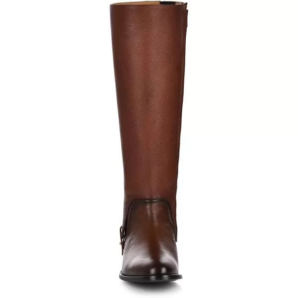 FRANCO CUADRA womens tall boot in genuine leather brown 88TRGRSHoney