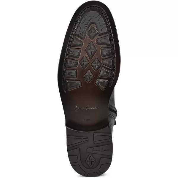 Franco Cuadra Mens Boot in Genuine Deer Leather BlackBlack
