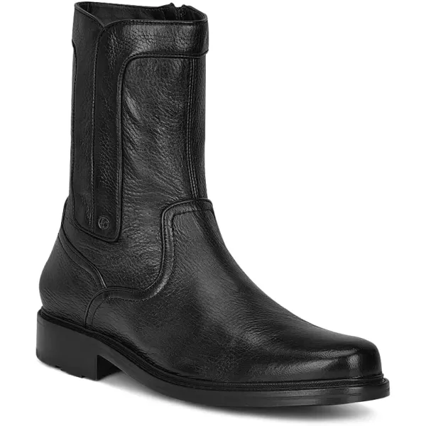 Franco Cuadra Mens Boot in Genuine Deer Leather BlackBlack