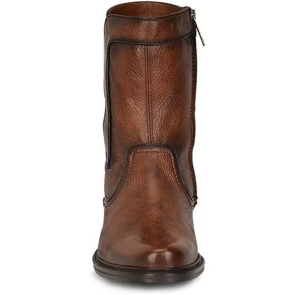 Franco Cuadra Mens Boot in Genuine Deer Leather BlackHoney