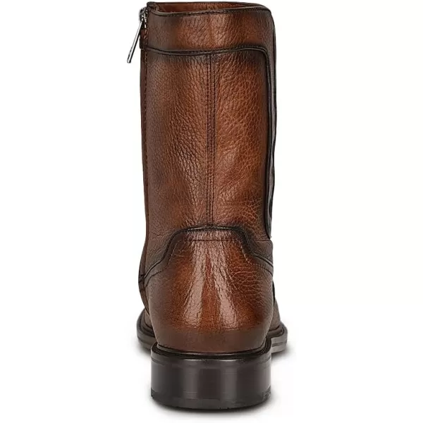 Franco Cuadra Mens Boot in Genuine Deer Leather BlackHoney