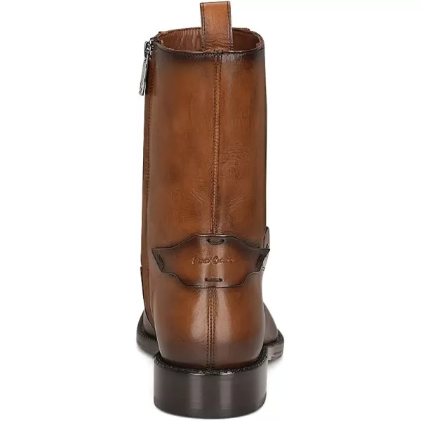 Franco Cuadra Mens Dress Boots in Genuine Deer Leather BrownBrown