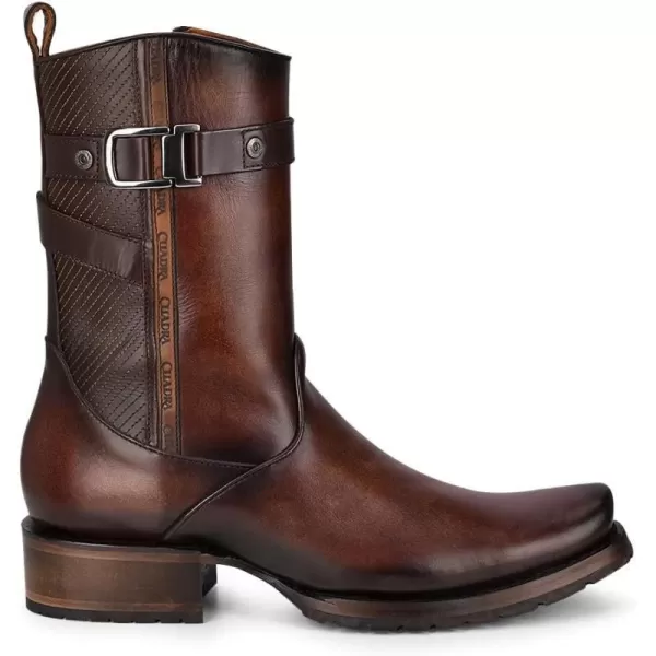 Cuadra Mens Boot in Bovine Leather with Zipper Brown  1J2JRSBrown