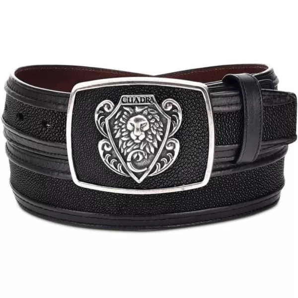 Cuadra Mens Cowboy Belt Genuine Stingray LeatherCuadra Mens Cowboy Belt Genuine Stingray Leather