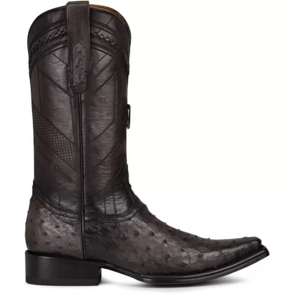 Cuadra Mens Cowboy Boot in Genuine Ostrich Leather BrownBrown