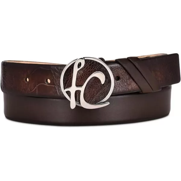 Cuadra Mens Dress Belt in Genuine Ostrich Leg Leather BrownCuadra Mens Dress Belt in Genuine Ostrich Leg Leather Brown