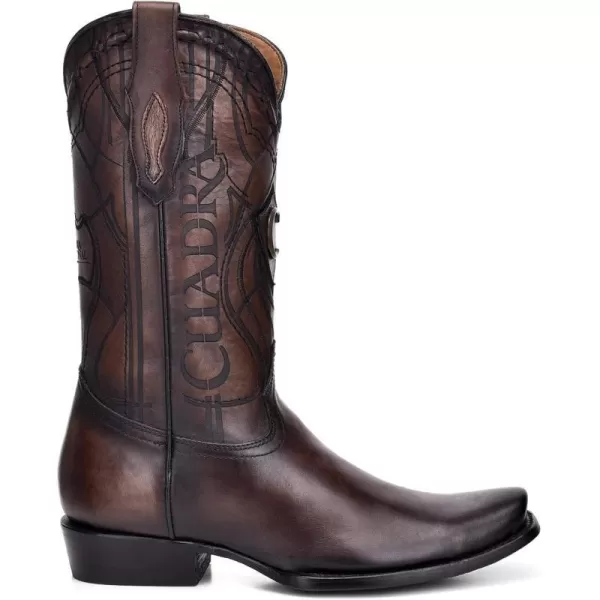 Cuadra Mens Western Boot in Genuine Leather BrownBrown