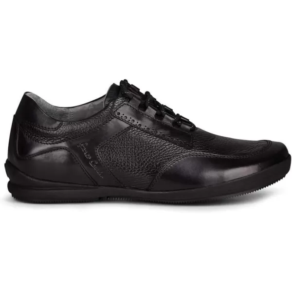 FRANCO CUADRA Men Shoes in Genuine Deer Leather BlackBlack