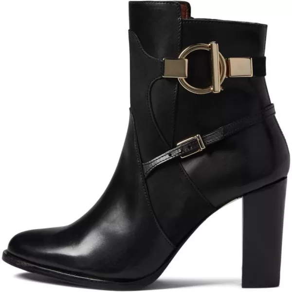 FRANCO CUADRA Womens Bootie in Genuine Leather BlackBlack