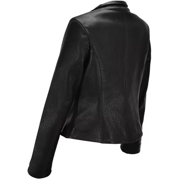 CUADRA Womens Jacket in Genuine Ovine Leather Black M280BOBBlack