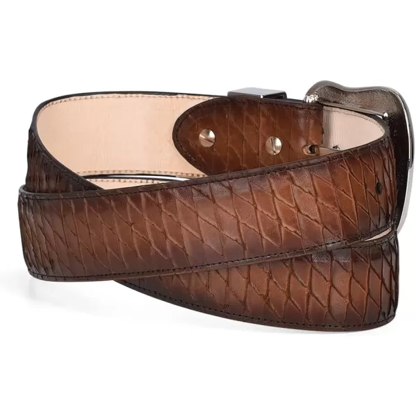 Cuadra Womens Belt in Bovine Leather Brown CDA02RS