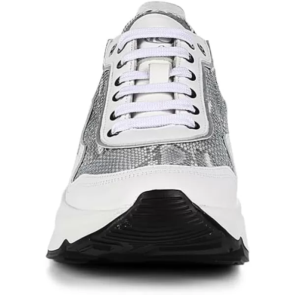 FRANCO CUADRA Sneakers in Python LeatherWhite