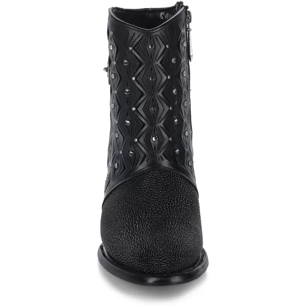 imageCuadra Ankle Boots Elegance and Authenticity in Stingray Leather Black 4V15MABlack