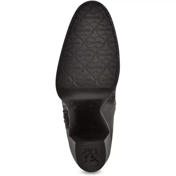 imageCuadra Womens Tall Boot in Python Leather Black 4V01PHHoney