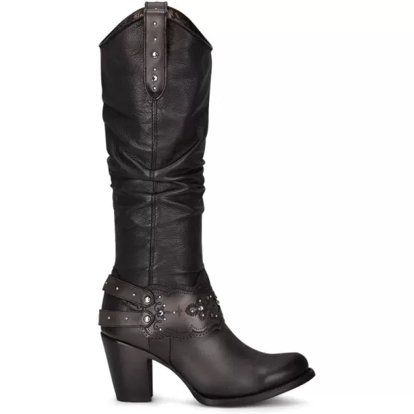 imageCuadra Womens Tall Boot in Bovine Leather BrownBlack