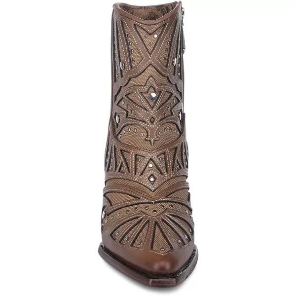 imageCuadra Boot for Women in Genuine Leather 4W08RS MapleHoney