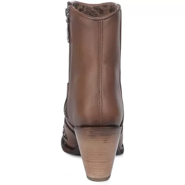 imageCuadra Boot for Women in Genuine Leather 4W08RS MapleHoney