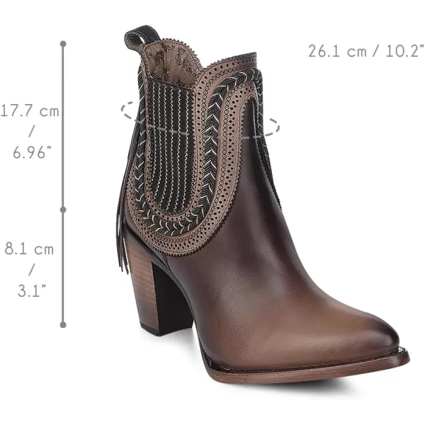 imageCuadra Brown ankle bootie for women 3F0KRSBrown