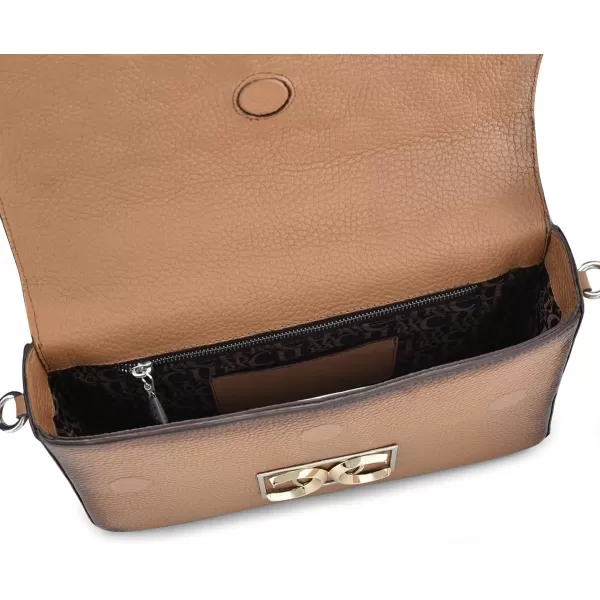 imageCuadra Handmade light brown leather elegant handbag