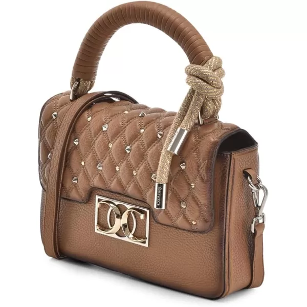 imageCuadra Handmade light brown leather elegant handbag