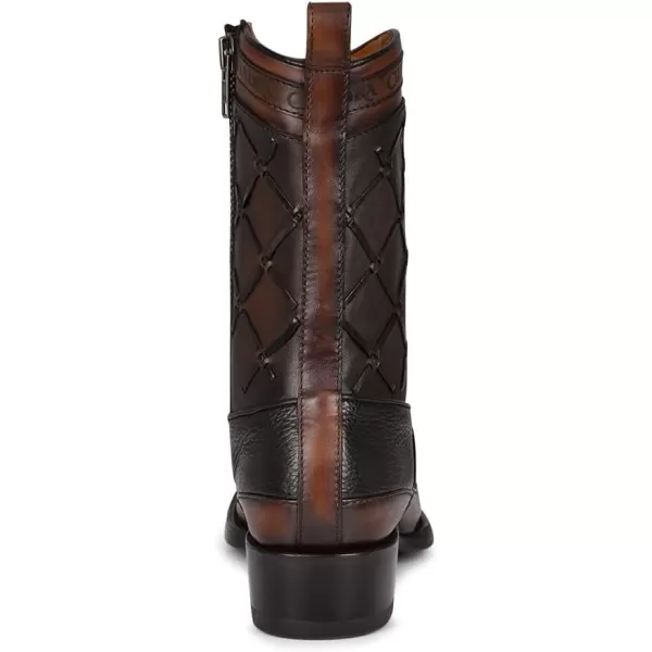 imageCuadra Mens Boot in Bovine Leather with Zipper BlackBlack