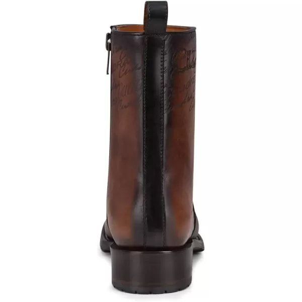 imageCuadra Mens Boot in Bovine Leather with Zipper BrownBrown