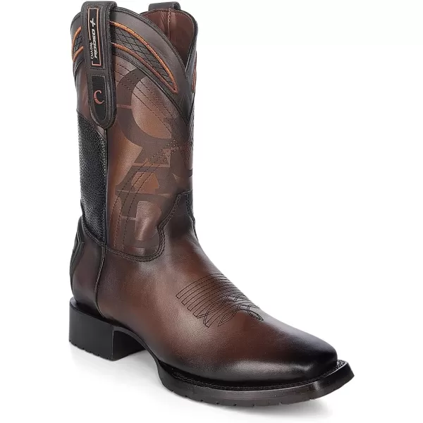 imageCuadra Mens Boot in Genuine Leather 3Z2ORS HoneyBrown