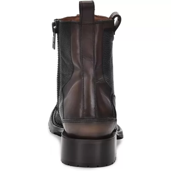 imageCuadra Mens Boot in Genuine Python Leather Brown2T50PHBlack