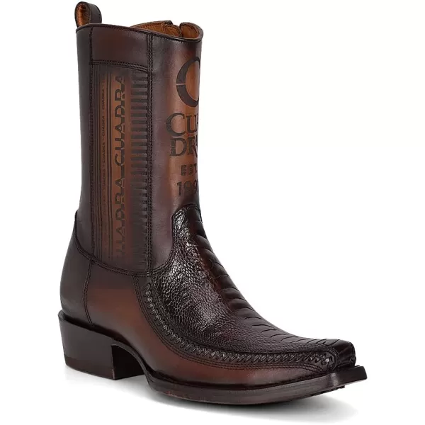 imageCuadra Mens Cowboy boot in genuine ostrich leg leather 1J2KPT