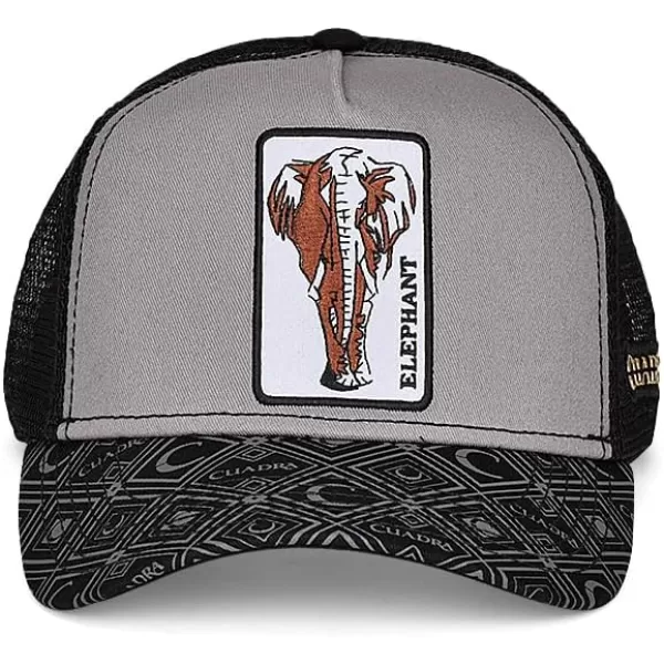 imageCuadra Mens Snapback Cap with PatchElephant