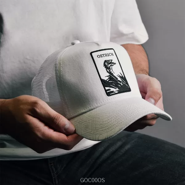 imageCuadra Mens Snapback Cap with PatchOstrich