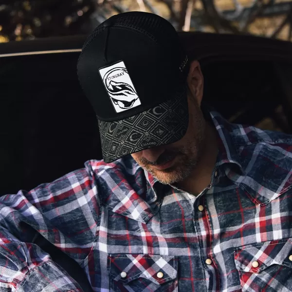 imageCuadra Mens Snapback Cap with PatchStingray