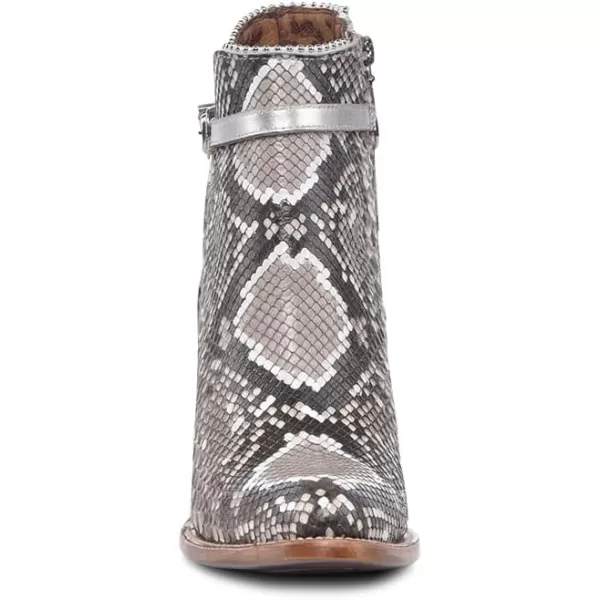 imageCuadra Womens Bootie in Genuine Exotic Python Leather White 3F0JPHWhite