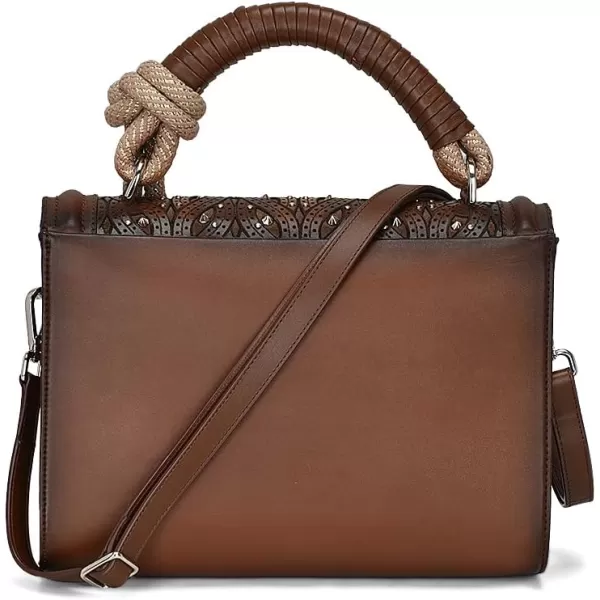 imageCuadra Womens Handbag in Genuine Leather Brown BOD99RS