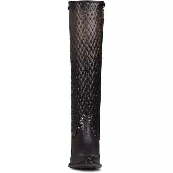 imageCuadra Womens Tall Boot in Bovine Leather with Zipper BlackBlack