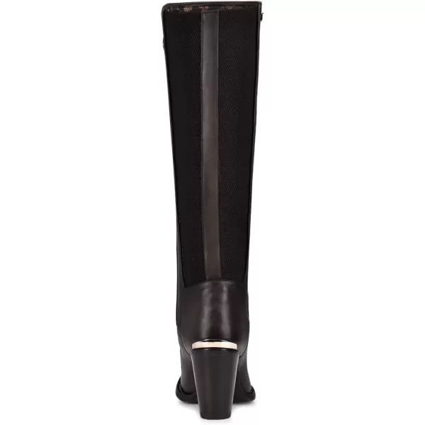 imageCuadra Womens Tall Boot in Bovine Leather with Zipper BlackBlack