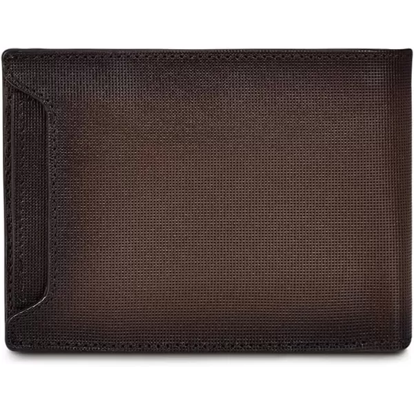 imageCuadra mens bifold wallet in genuine stingray leather brown