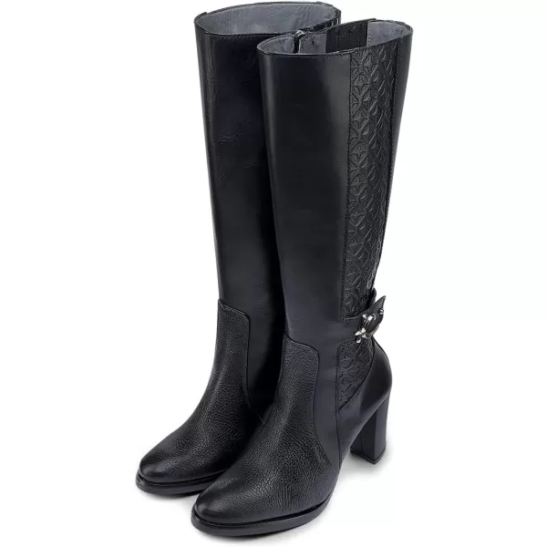 imageFRANCO CUADRA Boot for Women in Genuine Deer Leather T40VNTS BlackBlack