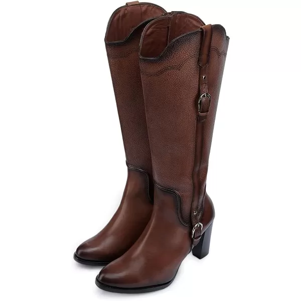 imageFRANCO CUADRA Boot for Women in Genuine Leather 6G5TVTV HoneyHoney