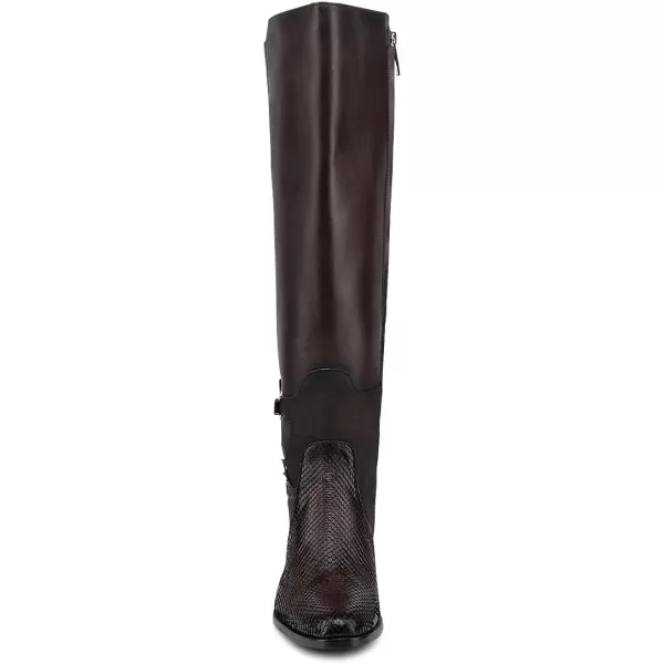 imageFRANCO CUADRA Boot for Women in Genuine Python Leather 6G4PBTS BrownBrown