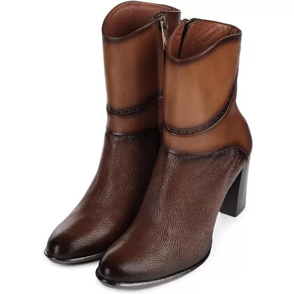 imageFRANCO CUADRA Bootie For Women in Genuine Deer Leather Honey 2G6VNTVHoney