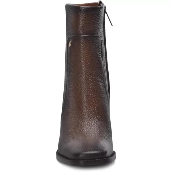 imageFRANCO CUADRA Womens Bootie in Genuine Deer Leather BrownHoney