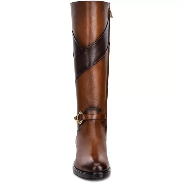 imageFRANCO CUADRA Womens Riding Boot in Genuine Leather Brown 83TTSTSBrown