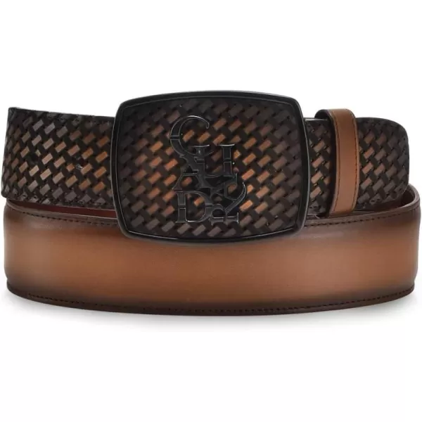 imageCuadra Mens Cowboy Belt in Genuine Bovine Leather CV501RS